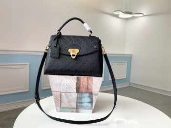 LV M53944 GEORGES MM Monogram Empreite Black