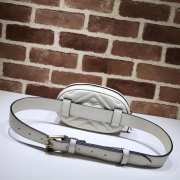 GG Marmont matelassé leather belt White bag 476434 - 2