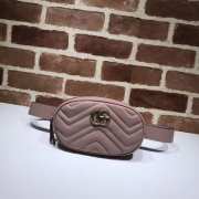 GG Marmont matelassé leather belt Pink bag 476434 - 1