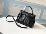 LV NEW WAVE TOP HANDLE HANDBAG Silky calfskin Black - 6