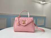 LV NEW WAVE TOP HANDLE HANDBAG Silky calfskin Pink - 1