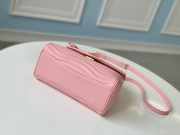 LV NEW WAVE TOP HANDLE HANDBAG Silky calfskin Pink - 5