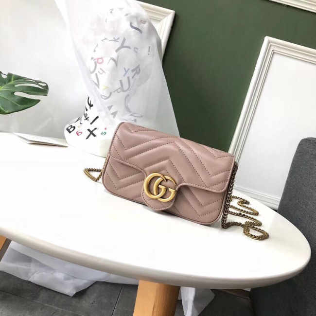 Gucci Super Mini GG Marmont Bag 17CM - 1