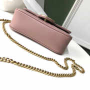 Gucci Super Mini GG Marmont Bag 17CM Pink - 4