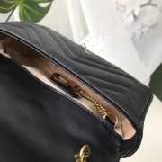 Gucci Super Mini GG Marmont Bag 17CM Black - 6