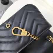 Gucci Super Mini GG Marmont Bag 17CM Black - 3