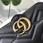 Gucci Super Mini GG Marmont Bag 17CM Black - 2