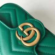 Gucci Super Mini GG Marmont Bag 17CM Green - 2