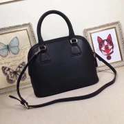 Gucci GG Charm Black Leather Medium Convertible Dome Bag 449662 - 6