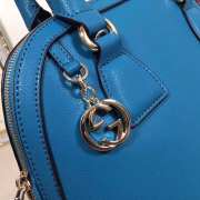 Gucci GG Charm Leather Medium Convertible Dome Bag 449662 - 5