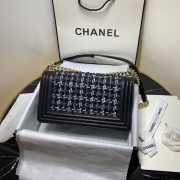 Chanel boy chain bag 25CM - 4