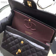 Chanel Flap Bag Caviar in Black 25cm with Gold Hardware - 5