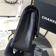 Chanel Flap Bag Caviar in Black 25cm with Gold Hardware - 4