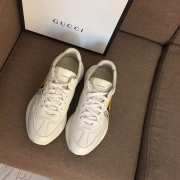 Gucci Distressed leather horny retro running shoes 001 - 6