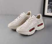 Gucci Distressed leather horny retro running shoes 004 - 5