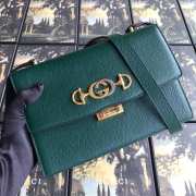 GUCCI ZUMI GRAINY LEATHER SMALL SHOULDER BAG 576388 - 1