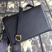 GUCCI ZUMI GRAINY LEATHER SMALL SHOULDER BAG Black - 6