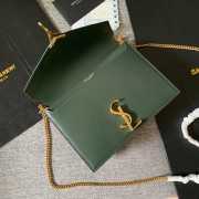 YSL Calfskin chain bag Green - 2