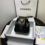 Chanel Bucket Chain Bag 16cm Black - 1