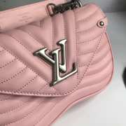 LV New Wave Calfskin Medium handbag Pink - 3