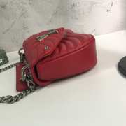 LV New Wave Calfskin Medium handbag Red - 6