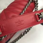 LV New Wave Calfskin Medium handbag Red - 5