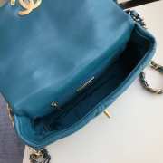 Chanel 19 Bag 26cm Turk Blue - 5