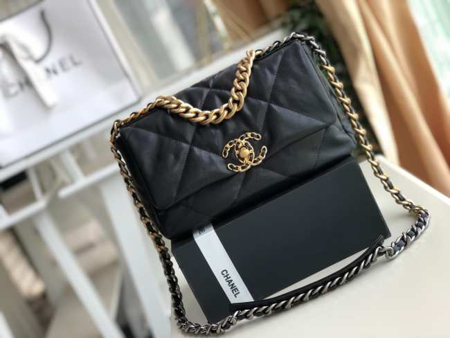 Chanel 19 Bag 26cm Black - 1