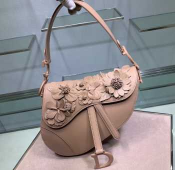 Dior Saddle rose des vents bag M0446