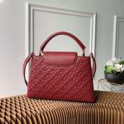 LV Capucines Monogram handbag 31CM Red - 2