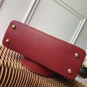 LV Capucines Monogram handbag 31CM Red - 4