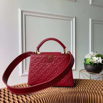 LV Capucines Monogram handbag 27CM Red