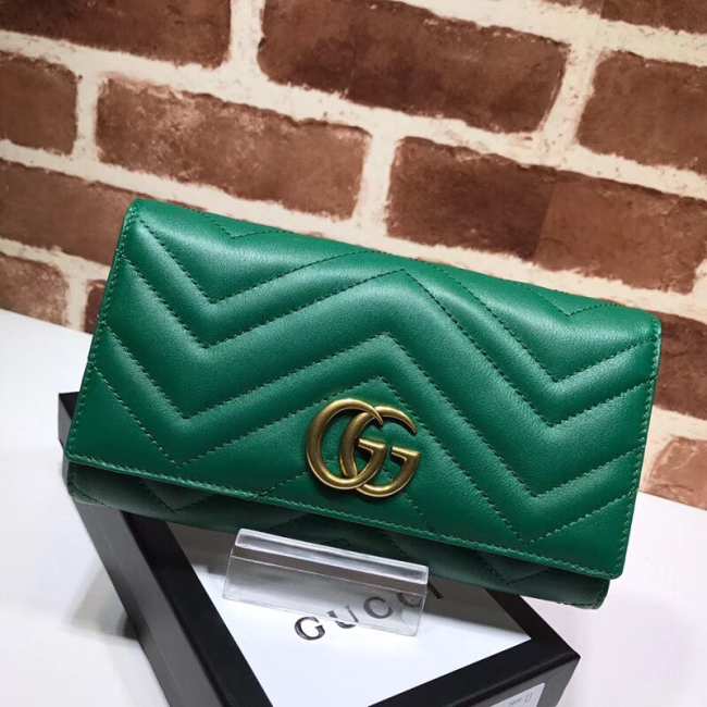 Gucci wallet 443436 green - 1