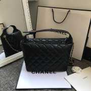 Chanel 19 Hobo Lambskin Handbag - 1