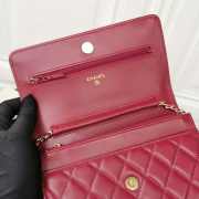 CHANEL Woc Chain wallet Red - 5