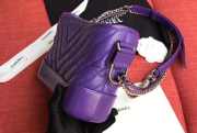 Chanel Gabrielle Bag 20cm Purple - 3