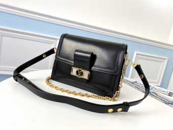 LV Dauphine MM Handbags 25CM black