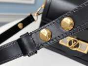 LV Dauphine Handbags 20CM black - 3