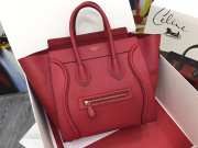 Celine Micro Luggage 27cm red - 1