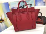 Celine Micro Luggage 27cm red - 3