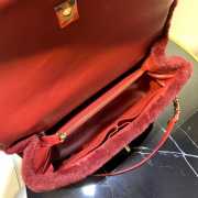 Chanel Coco Handle Bag 28cm Red - 3