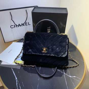 Chanel Coco Handle Bag 28cm Black