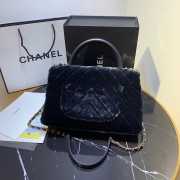 Chanel Coco Handle Bag 28cm Black - 2