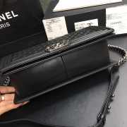 Chanel Leboy Lambskin 28cm silver hardware - 6