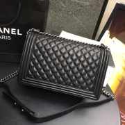 Chanel Leboy Lambskin 28cm silver hardware - 3