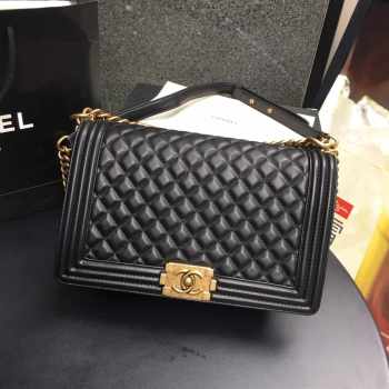 Chanel Leboy Lambskin 28cm Gold hardware