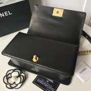 Chanel Leboy Lambskin Black 25cm - 5