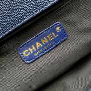 Chanel Leboy Caviar Blue with Gold Hardware 25cm - 6