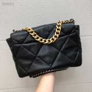 Chanel 19 Bag 30cm Black AS1161  - 5