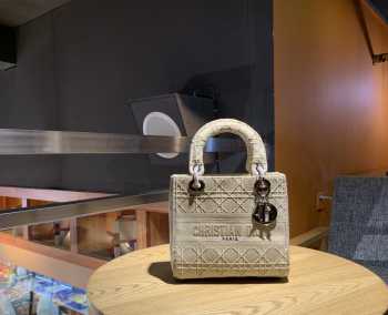 Christian Dior bag 24cm white